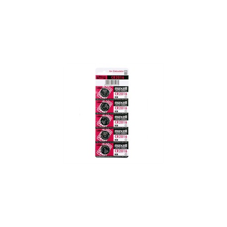 Pila Botón Litio CR2016 3V Maxell