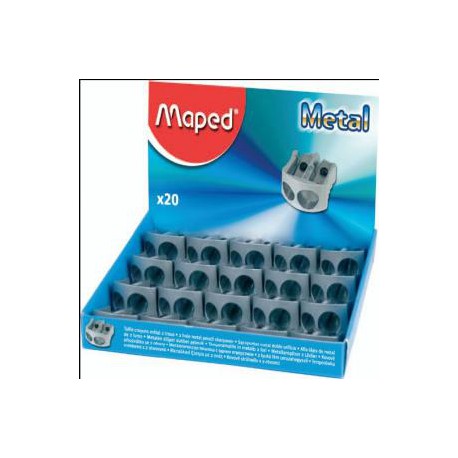 Sacapuntas 2 usos metal. Maped