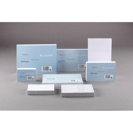 Ficha rayada nº2 75x125 100uds