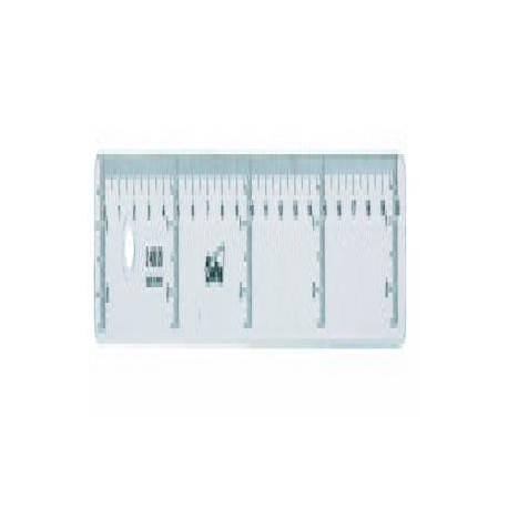 Regla 20cm junior plástico Safta