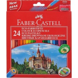 Lápiz eco 24col Faber-Castell
