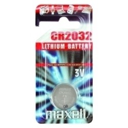 Pila CR2032 3v litio maxell