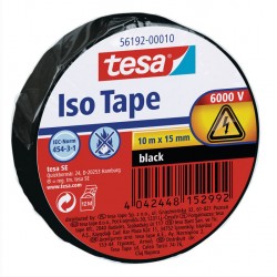 Cinta aislante 10x15 negro