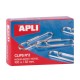 Clips niquelados nº2 100uds. Apli