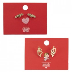 PENDIENTES AMOR SURTIDOS