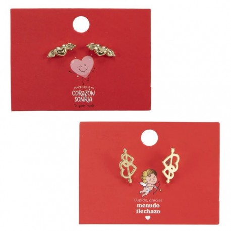 PENDIENTES AMOR SURTIDOS