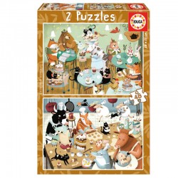 PUZZLE 2X48 * CUENTOS DEL BOSQUE