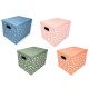 CAJA DECORADA PLEGABLE CON ASAS