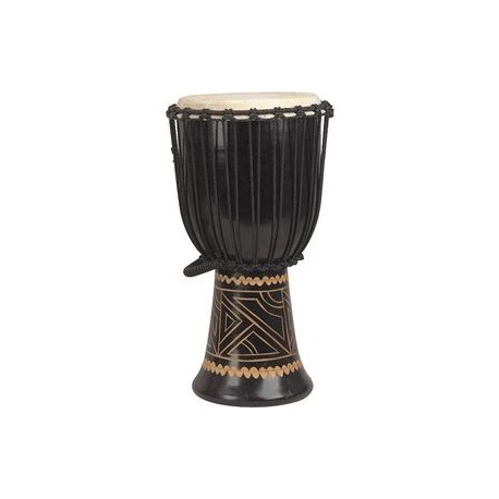 Djembé 12" carved. Toca