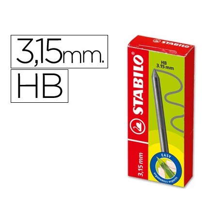 Minas Stabilo Easy ergo grafito Hb