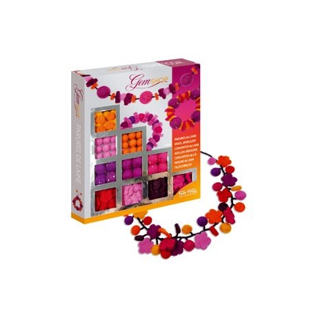 Collares de fieltro. Gem shop