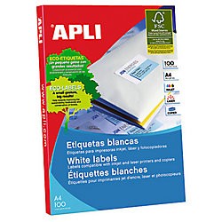 Etiqueta Apli 01281 210x297mm